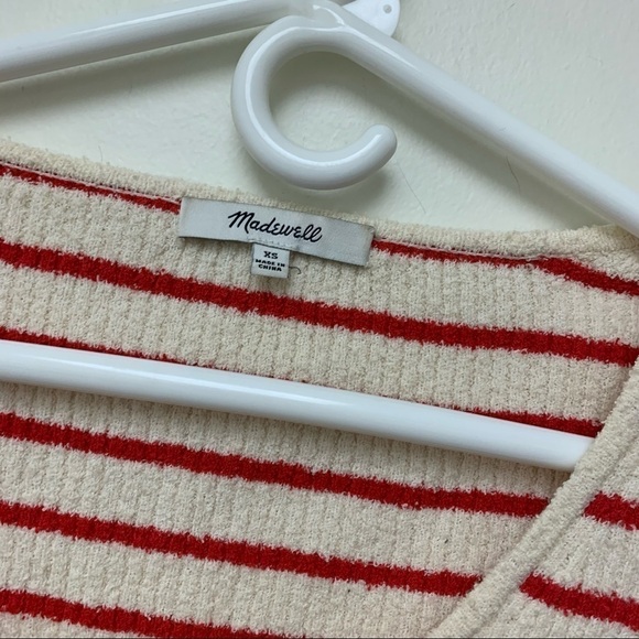Madewell Stillman Pullover Sweater Stripe Mix - Picture 3 of 8